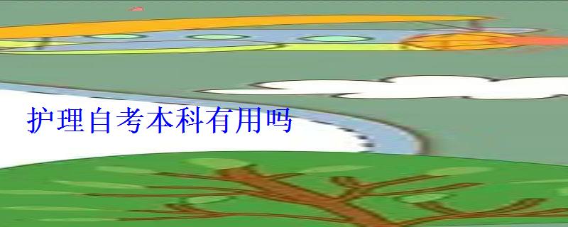 護理自考本科有用嗎 護理自考本科有用嗎