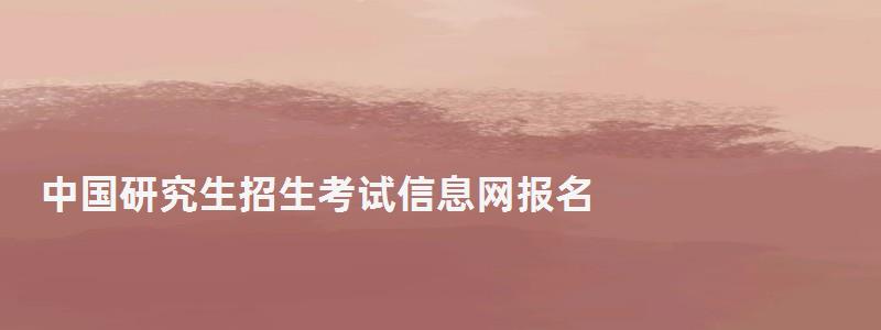 中國研究生招生考試信息網報名,中國研究生招生考試信息網 中國研究生招生考試信息網報名,中國研究生招生考試信息網